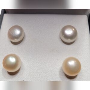 Pearl Stud Earrings